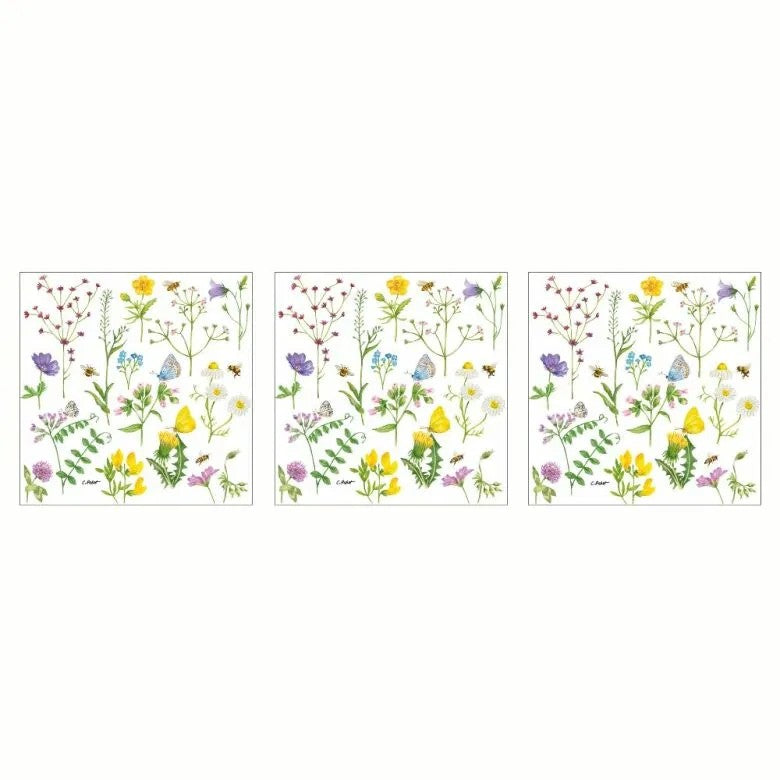 Paperproducts Design Cornflowers Servett 33x33 cm 3 st 20-pack