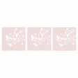 Paperproducts Design Pure Branch Servett 33x33 cm Rosé 3 st 20-pack