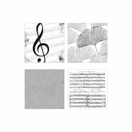 Paperproducts Design PPD Servetter Mixade 4 st 20-pack