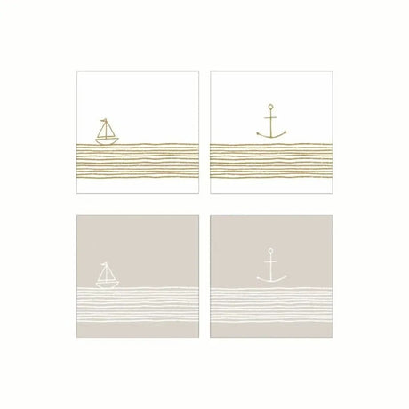 Paperproducts Design PPD Servetter Mixade 4 st 20-pack