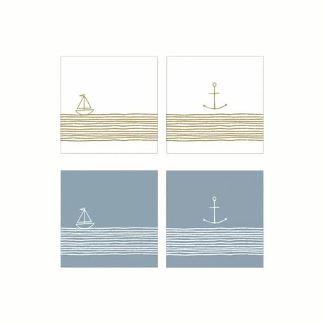 Paperproducts Design PPD Servetter Mixade 4 st 20-pack