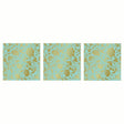 Paperproducts Design George V. Embossed Servett 33x33 cm Mint/Guld 3 st 15-pack