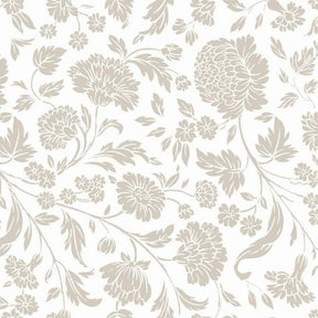 Paperproducts Design George V. Emb. Servett 33x33 cm Taupe/Vit 3 st 15-pack