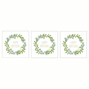 Paperproducts Design Happy B´day Servett 33x33 cm 3 st 20-pack