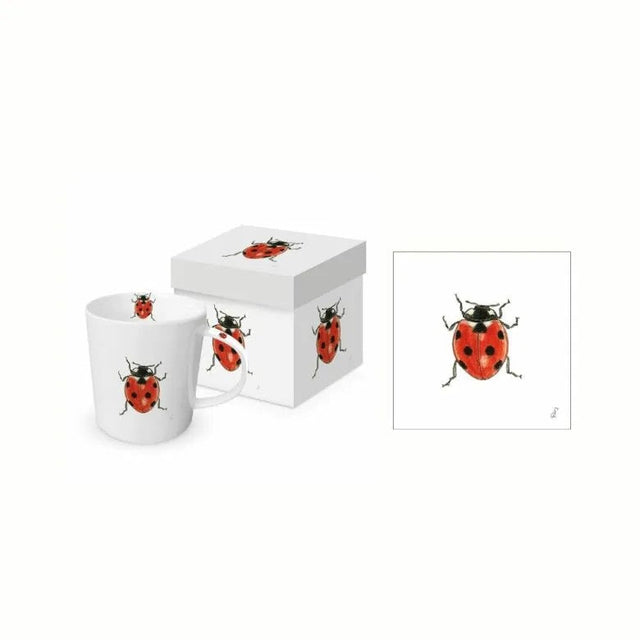 Paperproducts Design Madeleine Sur Blanc Gåvoset Mugg 35 cl Servett