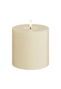 DeluxeHomeart LED Blockljus Cream 10x10 cm
