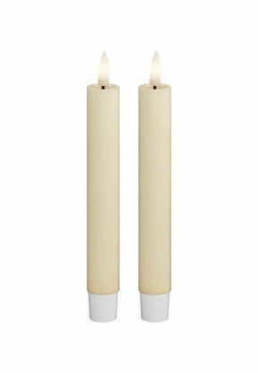 DeluxeHomeart LED Kronljus 2,2x15 cm Cream 2-pack