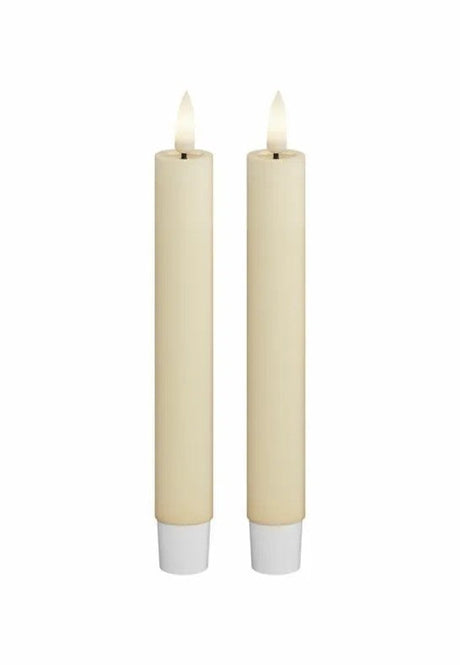 DeluxeHomeart LED Kronljus 2,2x15 cm Cream 2-pack