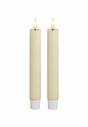 DeluxeHomeart LED Kronljus 2,2x15 cm Cream 2-pack