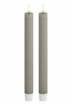 DeluxeHomeart LED Kronljus 2,2x24 cm Sand 2-pack