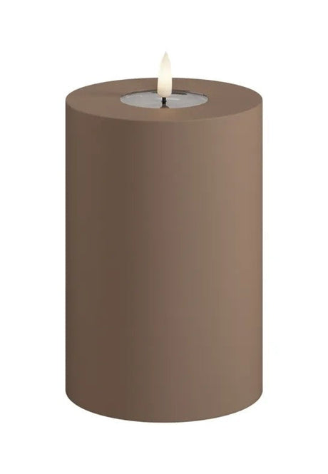 DeluxeHomeart LED Blockljus Utomhus Mocca 10x15 cm