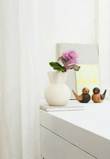 Spring Copenhagen Vas Eva Stoer Nielsen 14 cm Vit
