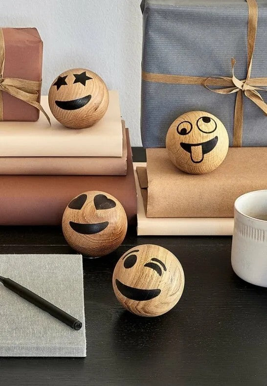 Spring Copenhagen Emojiboll Winking 7 cm Ek