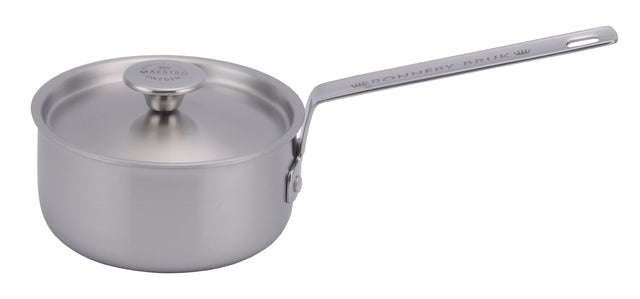 Ronneby Bruk Rostfri kastrull 1,2L,  rostfritt lock