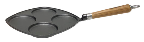 Ronneby Bruk Ägg- & blinipanna, 4 urtag, Exclusive Line