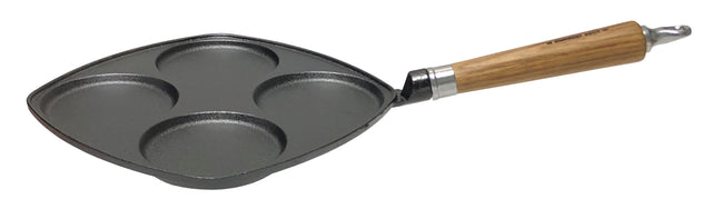 Ronneby Bruk Ägg- & blinipanna, 4 urtag, Exclusive Line