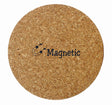 Ronneby Bruk Korkunderlägg med magnetinlägg, runt