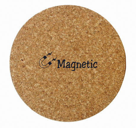 Ronneby Bruk Korkunderlägg med magnetinlägg, runt