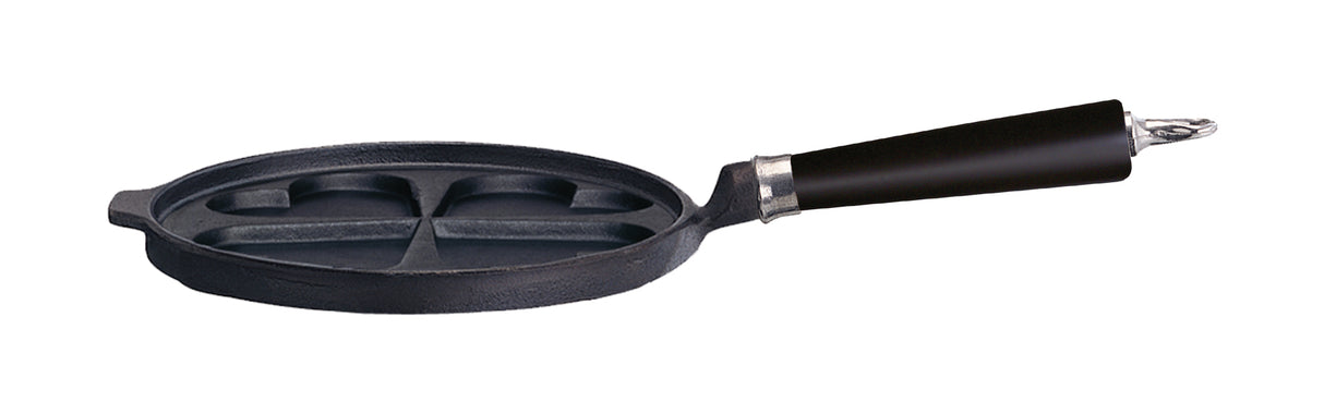 Ronneby Bruk Plättpanna för 4 hjärtplättar