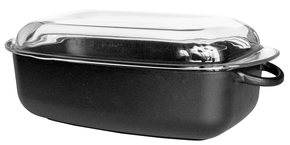 Ronneby Bruk Oval gryta 4,5 ltr, glaslock