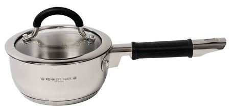Ronneby Bruk Kastrull 1 liter, induktionsbotten och silikonklätt skaft