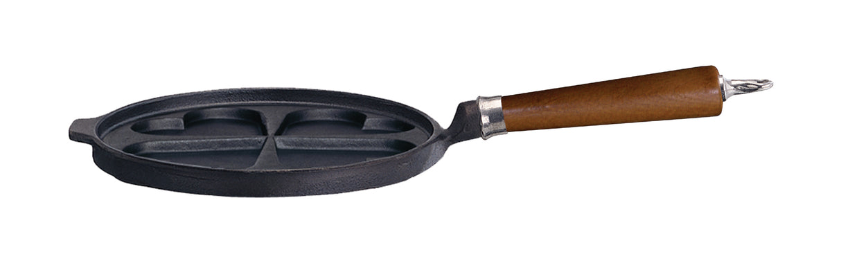 Ronneby Bruk Plättpanna för 4 hjärtplättar