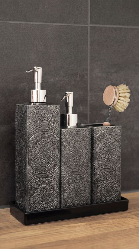 Cult Design Kub Orient pump asfalt 21cm