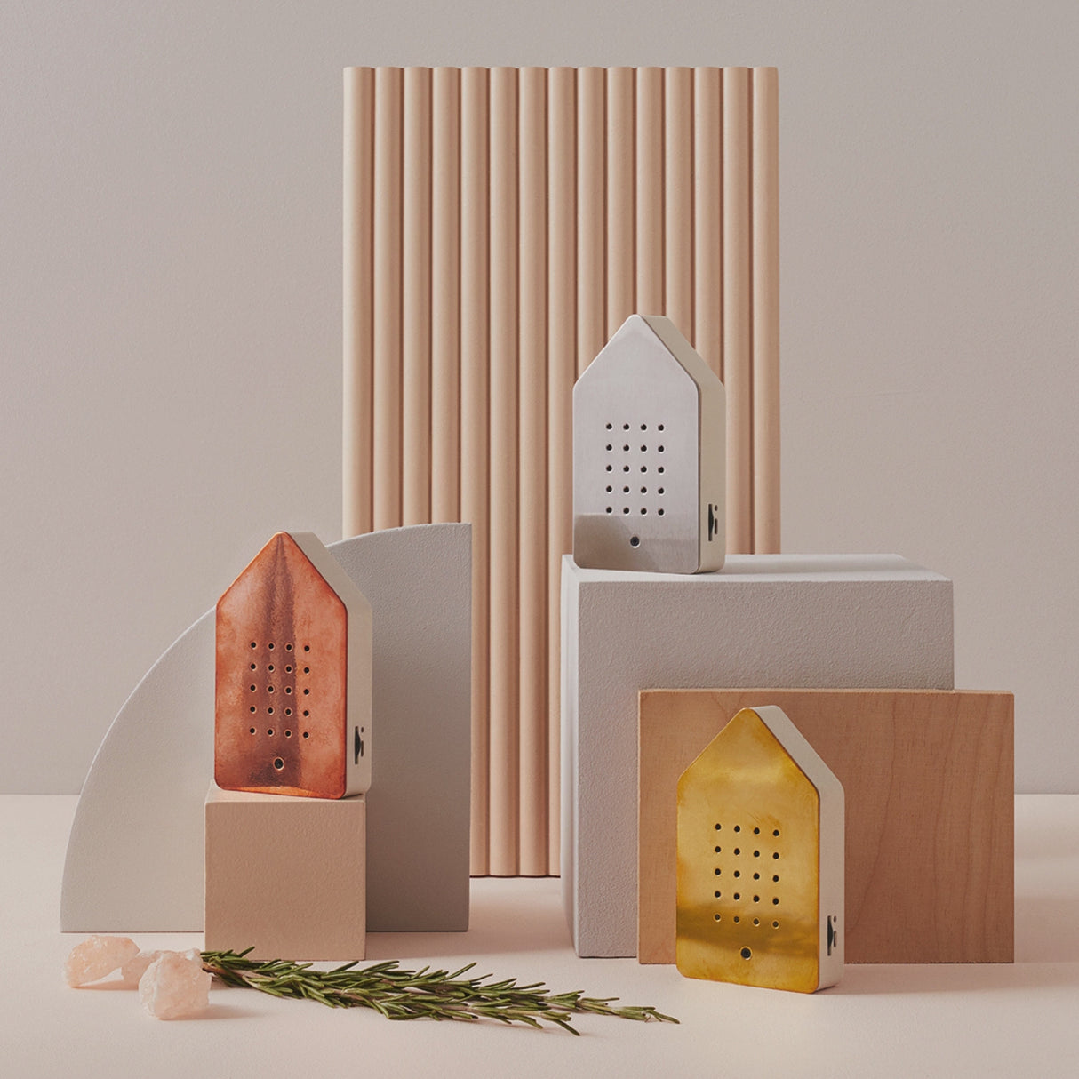 Relaxound Birdybox Speldosa Fågelkvitter Mörk Ek